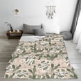 thumbnail image 5 of Rateoe Halloween Cactus Print Fuzzy Fleece Throw Blanket Extra Large,Super Soft,Fluffy and Warm Blankets for Couch,Bed,All Season Use (60"x50"), 5 of 8