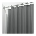thumbnail image 4 of iDesign Solid Polyester Stall Shower Curtain - 12 Reinforced Buttonholes - Use in Primary or Guest Bathrooms, 4 of 6