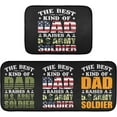 thumbnail image 7 of SKYSONIC Americ Best Dad Kitchen Rugs and Mats 2 Pcs, U.s. Army Soldier Non-Slip Floor Runner Mat for Living Room Bedroom Dorm Hallyway Home Decor 19.7"x27.6"+19.7"x47.2", 7 of 7