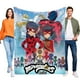 thumbnail image 1 of MIRACULOUS-ladybug anti-pilling, suave, ligera, esponjosa y acogedora de lujo para hogar y cocina – Perfecta para niños y adultos, 100 x 150 cm, 1 of 6