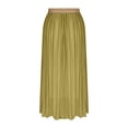 thumbnail image 4 of Jupes à Taille Élastique pour Femmes Jupe Décontractée Évasée Longueur Cheville en Polyester Longueur Régulière 1 Pce, 4 of 8