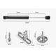 thumbnail image 2 of 6 Pistones  Xtellar Amortiguador Gas Para Puertas De Alacena Cocina, 2 of 2