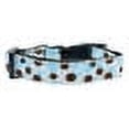 thumbnail image 2 of Pet Dog  Cat Nylon Collar or Leash 3/8" wide, "Confetti Dots", 2 of 2