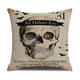 thumbnail image 2 of Ounissouiy Funda de almohada decorativa, decoración de Halloween, funda de almohada acogedora con patrón de calabaza, funda de cojín cuadrada para sofá, Decoración del hogar catorce SXYM42 Ounissouiy HA060851-14B, 2 of 6