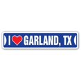 thumbnail image 1 of SignMission SSIL-Garland Tx Street Sign - I Love Garland, Texas, 1 of 1