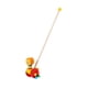 thumbnail image 5 of Juguete para empujar y caminar, juguete de madera para caminar y arrastrar, actividades de aprendizaje preescolar para caminar para bebés, niños, León, 5 of 9