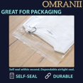 thumbnail image 5 of Reclosable Poly Bags White Block - 5 x 8 W & (100 Bags) 4 Mil Clear Plastic with Resealable Lock Seal Zipper | Durable Poly Baggies | Resealable Zip Top Lock For Jewelry, Storage, 5 of 7
