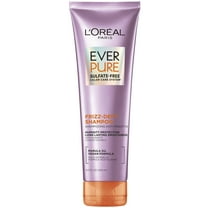 L'Oreal Paris EverPure Frizz Defy Squeeze Shampoo with Marula Oil, 8.5 fl oz