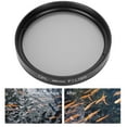 thumbnail image 4 of Camera Filters, Durable Waterproof Easy Adjustment Aluminum Alloy Optical Glass CPL Filter  For Fuji 46mm, 4 of 8