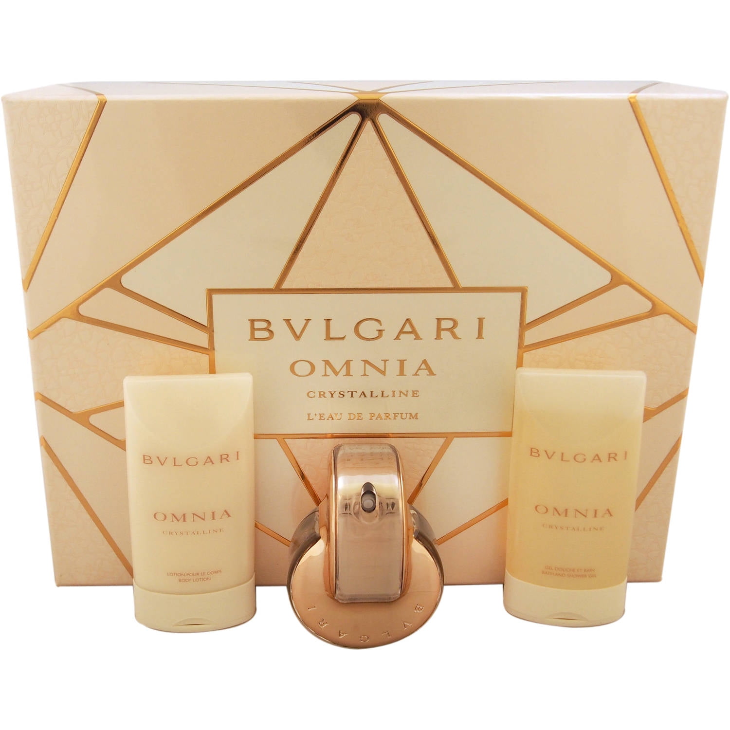 Bvlgari Bvlgari Omnia Crystalline L'eau De Parfum for Women Gift Set, 3