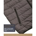 thumbnail image 4 of Bass Creek Outfitters Mens Puffer Vest - Quilted Insulated Zip Up Winter Vest for Men with Zip Pockets, 4 of 7