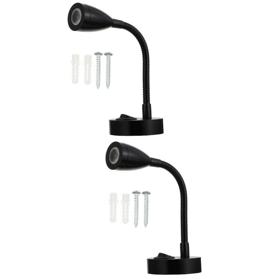 2 Pieces Globe Light RV Reading Ceiling Mounted Aluminum Travel