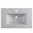 thumbnail image 2 of Saint Birch 24" Matt Grey Ceramic Single Bathroom Vanity Top With Sink, 2 of 5