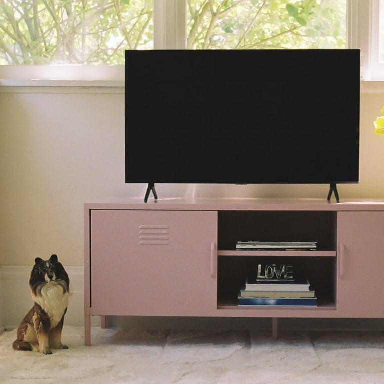 Novogratz Cache Metal Locker-Style TV Stand for TVs up to 65