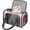 Pink, variant on Airline Approved Pet Carrier for Small Cats Dogs Up to 15 Lbs - Soft Sided TSA Travel Carrier with Mesh Windows - Collapsible Puppy Kitten Travel Bag - 15.7"x10.2"x10.2"