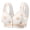 🔥 Beige, variant on Everyday Bras Front Open Bras for Women Push up Bras for Women No Wire Bras for Women Breathable Wireless Front-Closure Heart-Print Bra Seamless No-Underwire Gathered Support Thin Breathable