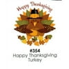 Happy Thanksgiving Turkey Cake Decoration Edible Frosting Photo Sheet