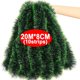 thumbnail image 3 of Christmas decorations Green Cane Ribbons Garland DIY Xmas Tree Ornaments Green Cane Ribbon Wreath Hanging Pendent Home Decor2024, 3 of 5
