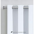thumbnail image 3 of WPM Blackout Thermal Insulated Silver Grommet Curtains, 42” x 84” (2 Panels), 3 of 3