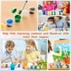 thumbnail image 5 of Mini Juego de Pintura Acrílica de 10 Piezas, Pintura para Niños, Juego de Pintura para Niños de 12 Colores, Tiras de Pintura Acrílica para Niños y Adultos, 5 of 6