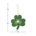 thumbnail image 2 of Wooden Clover Hanging Compatible With Happy St. Patrick's Day Party Home Decor, A, 2 of 5