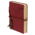 thumbnail image 3 of Classic Retro Vintage Style PU Cover String Key Bound Blank Notebook Notepad Travel Journal Diary Sketchbook (Red), 3 of 8