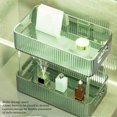 thumbnail image 3 of Organizador De Maquillaje Cosméticos Cuidado De La Piel Organizador De Estantes Desmontable Organizador De Encimera De Baño De 2 Niveles Para Tocador De Dormitorio Optimización, 3 of 7