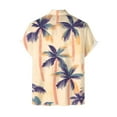 thumbnail image 6 of Mens Hawaiian Shirt Short Sleeve Button Down Shirts Tropical Floral Summer Beach Shirts,S-3XL, 6 of 7