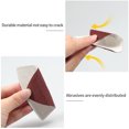 thumbnail image 3 of SPEEDWOX 30 Pcs Hook and Loop Triangle Sandpaper 80 Grit 80mm 3-1/8 Inches for Oscillating Multi Tool Detail Sander Sanding Discs Triangle Sanding Pads, 3 of 7