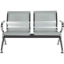 KINTNESS 2 Seat Reception Chairs Lobby Furniture Waiting Room Chair with Arms Reception for Airport, Office, Business, Bank, Hospital …