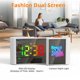 thumbnail image 2 of Reloj despertador digital fuerte con pantalla RGB - ¡Perfecto para durmientes pesados!, 2 of 12