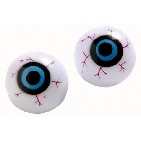 Assorted 12 Pack Fake Plastic Eyeballs Eye Balls Toys