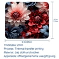 thumbnail image 5 of Petal Flower Gaming Mouse Pad, Mouse Mat, Mouse Pad - Square, 8.3x9.8 Inch, Printed, Non-Slip Rubber Bottom - Suitable for Office and Gaming, 5 of 6