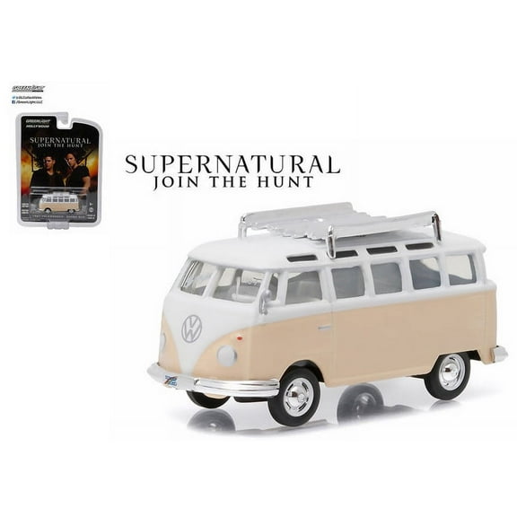 GREENLIGHT 1:64 HOLLYWOOD SERIES 13 - SUPERNATURAL (2005) - 1967 VOLKSWAGEN SAMBA BUS 44730-C