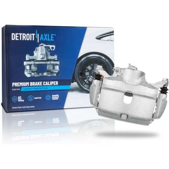 Detroit Axle - Front Right Brake Caliper for Honda Accord Civic Fit CR-Z ILX, Brake Caliper with Bracket Disc Brake Caliper Assembly Replacement