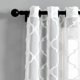 thumbnail image 2 of Paneles transparentes para cortinas de ventana Lush Decor 38 x 95 Blanco juego, 2 of 2