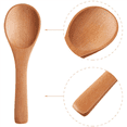 thumbnail image 4 of Cucharas de madera pequeñas, minicucharas para degustación, condimentos, sal, cucharas para cocinar, condimentos, aceite, café, té, azúcar, 120 piezas, 4 of 8