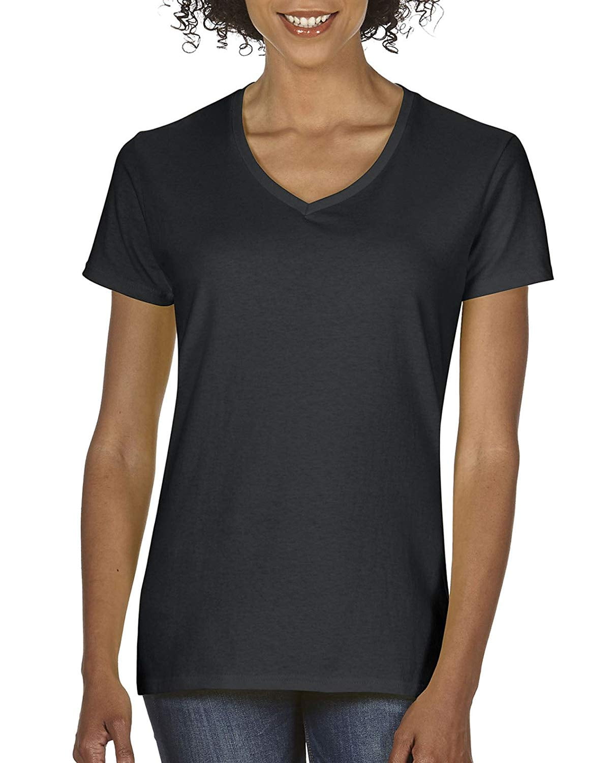 gildan v neck t shirts