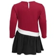 thumbnail image 3 of Girls Infant Cardinal/Black Arizona Cardinals Heart to Heart Jersey Tri-Blend Dress, 3 of 3