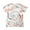 Pink, variant on Odeerbi Baby Girls Boys Clothes Baby Outfits Shirts Sets Fashion Short Sleeve Gradient Print Tops Child Crewneck 2025 Casual Loose Tshirt