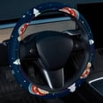 thumbnail image 2 of Christmas Sleigh 14.5 Inch Printing PVC Leather Car Wheel Cover Auto Accessories Steer Steering Wheel Covers Car Wheel Covers, 2 of 6