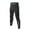 Black gray, variant on GYRATEDREAM 2 Pack Boys Leggings Quick Dry Youth Compression Pants Sports Tights Basketball Base Layer 5-10T