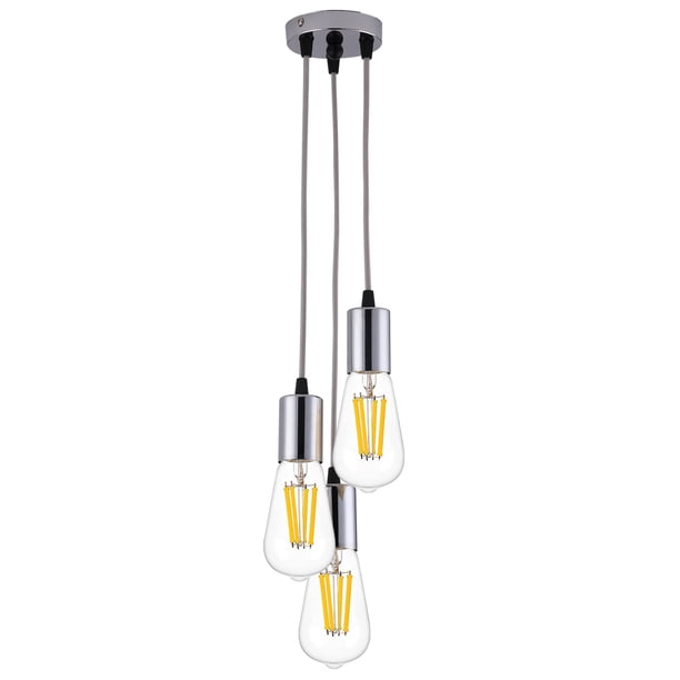 Rosnek Vintage Kitchen Island Linear Chandelier LED Pendant Lights ...