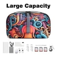 thumbnail image 3 of Musical Instrument Oxford Cloth Waterproof Charger Organizer for Electronic Devices - Cable Organizer, Hard Drive Bag, Cord Organizer Travel Small, Seat Gap Organizer with USB, 3 of 6