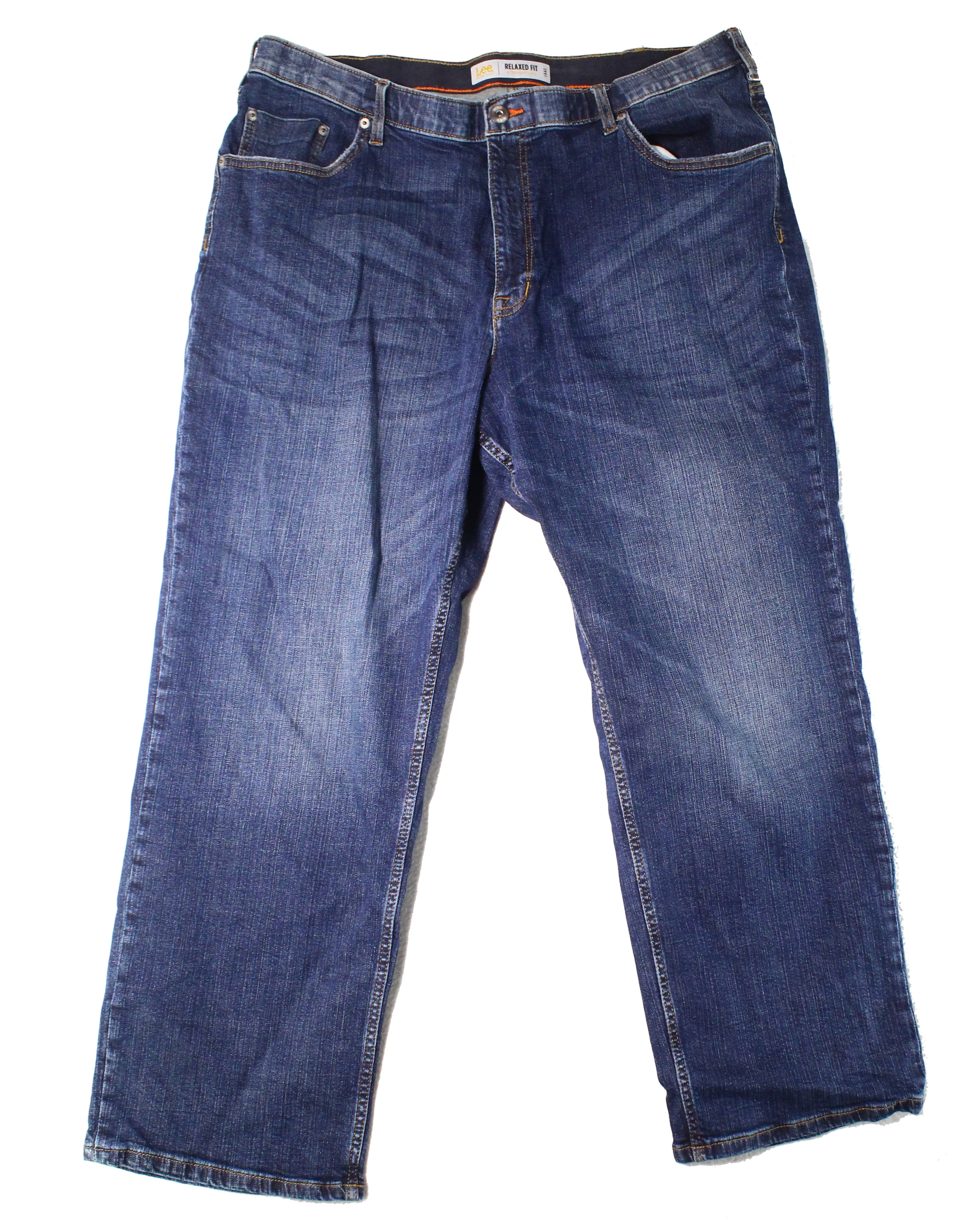 Lee - Mens Jeans 44x30 Relaxed Fit Classic Straight Leg Stretch 44 ...