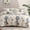 Elegant Floral, variant on TENGDA 3-Piece Complete Comforter Bedding Set Assorted Stylish Designs Bedroom Decor Kit