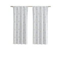 thumbnail image 2 of Ecologee Starfish 100% Blackout Thermal Insulated Single Curtain Panel, Cream, 40" W x 63" L, 2 of 7