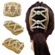thumbnail image 1 of Forme el fabricante moldeado moldeado del de horquil del estiramiento de los clips de los peines del pelo de diapositiva doble de Macarena Peinetas mágicas para el cabello de las mujeres, 1 of 8