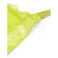 thumbnail image 2 of Victoria's Secret Rhinestone Lace Shine Strap Thong Panty Color Green/Lime Size Large NWT, 2 of 5