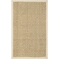 thumbnail image 3 of Safavieh Natural Fiber Rug Collection Solid Power Loomed Natural/Beige Bordered Area Rug, 2'6" x 4', 3 of 15
